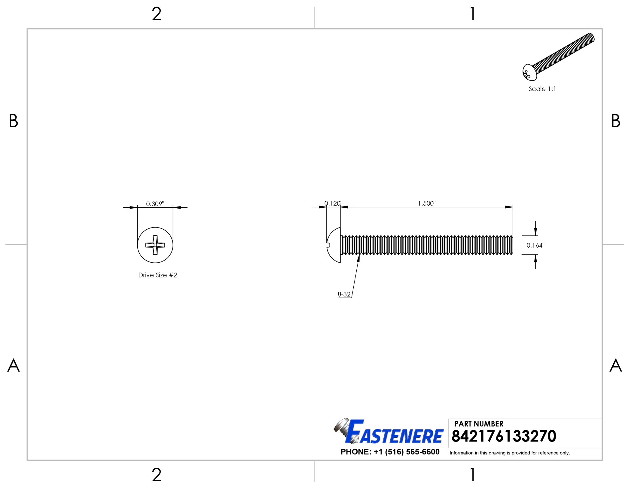 8-32 Round Head Phillips Drive Machine Screws Stainless Steel Inch All Lengths 8-32 Round Head Phillips Drive Machine Screws Stainless Steel Inch All Lengths