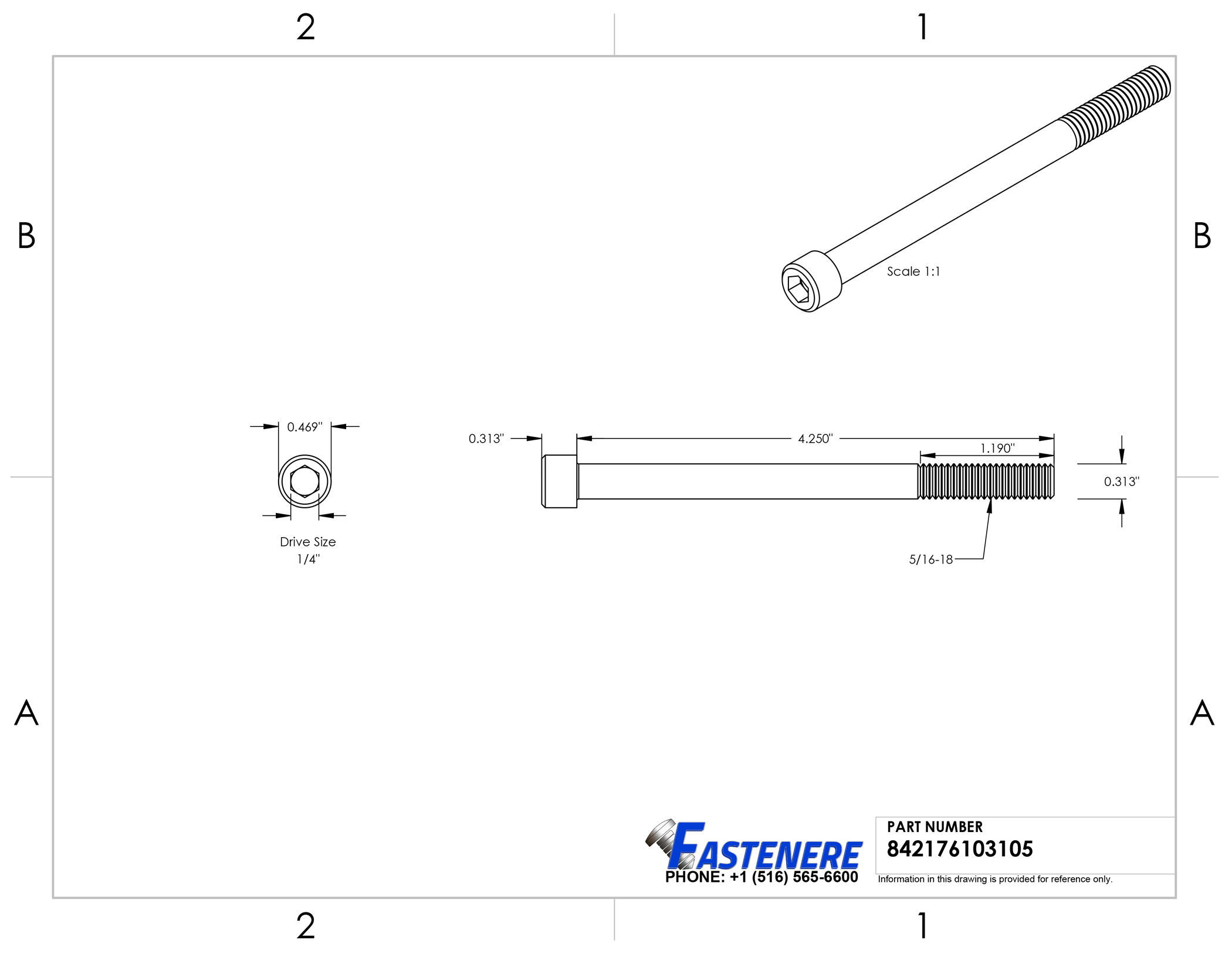 5/16-18 X 1" Socket Head Cap Screws Allen Drive Stainless Steel Bolt Qty 25