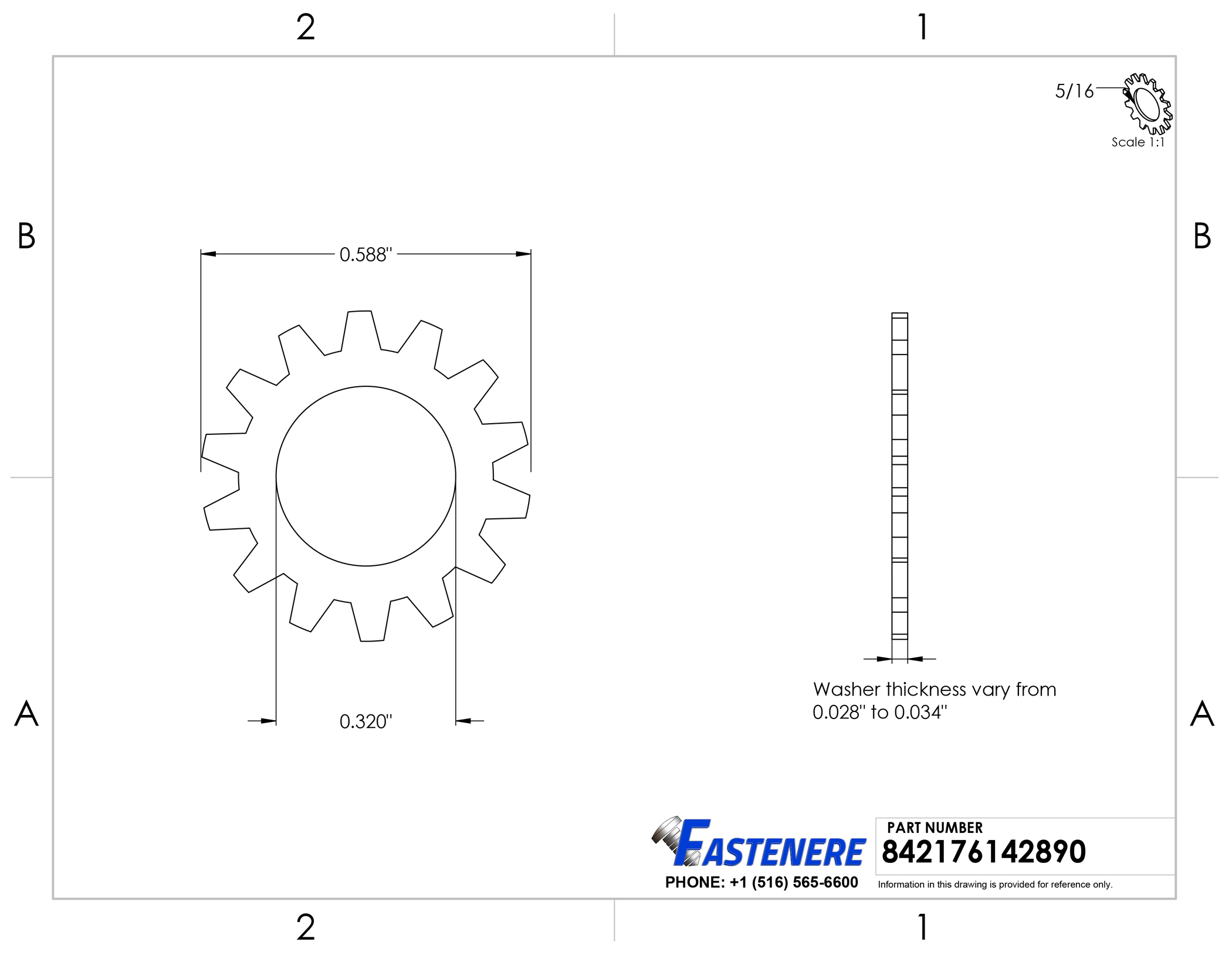 .022 Quantity: 10,000 pcs Thickness Range : .016 #6 External Tooth Lock Washers / 410 Stainless Steel/Outer Diameter: .305 .320 .022 Quantity: 10,000 pcs Thickness Range : .016 #6 External Tooth Lock Washers / 410 Stainless Steel/Outer Diameter: .305 .320