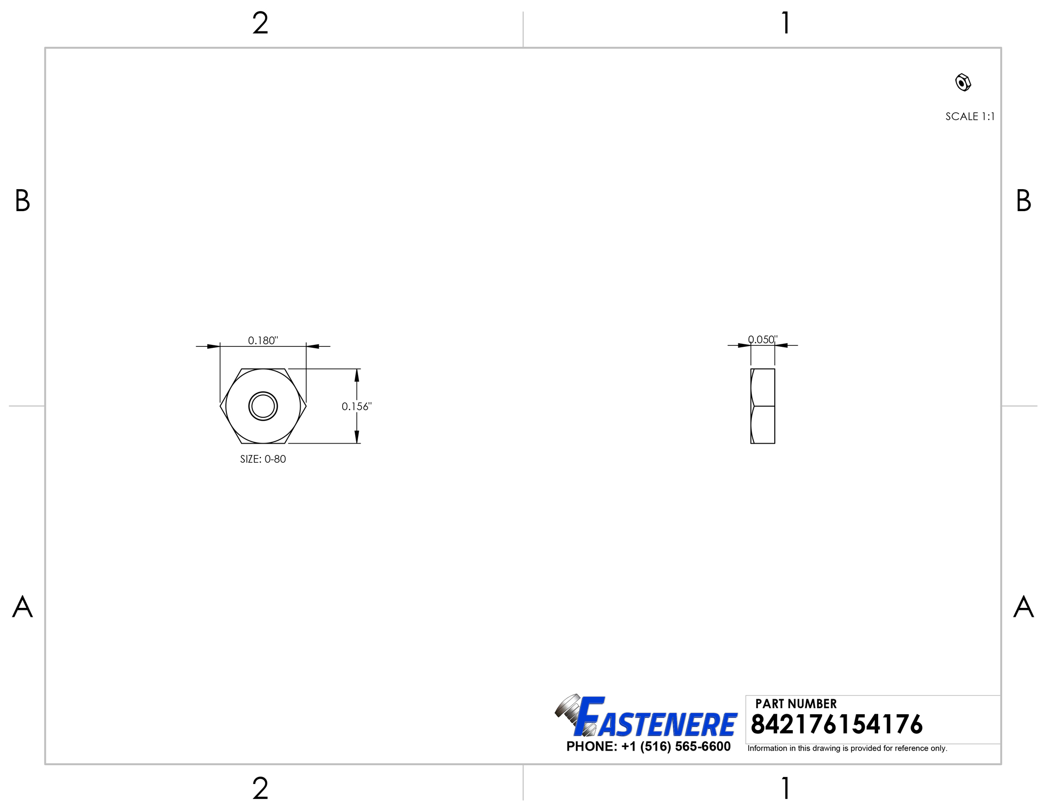 Cleveland FA95049 Wing Nut,18-8 Stainless Steel (CLEFA95049) | SOCOLD