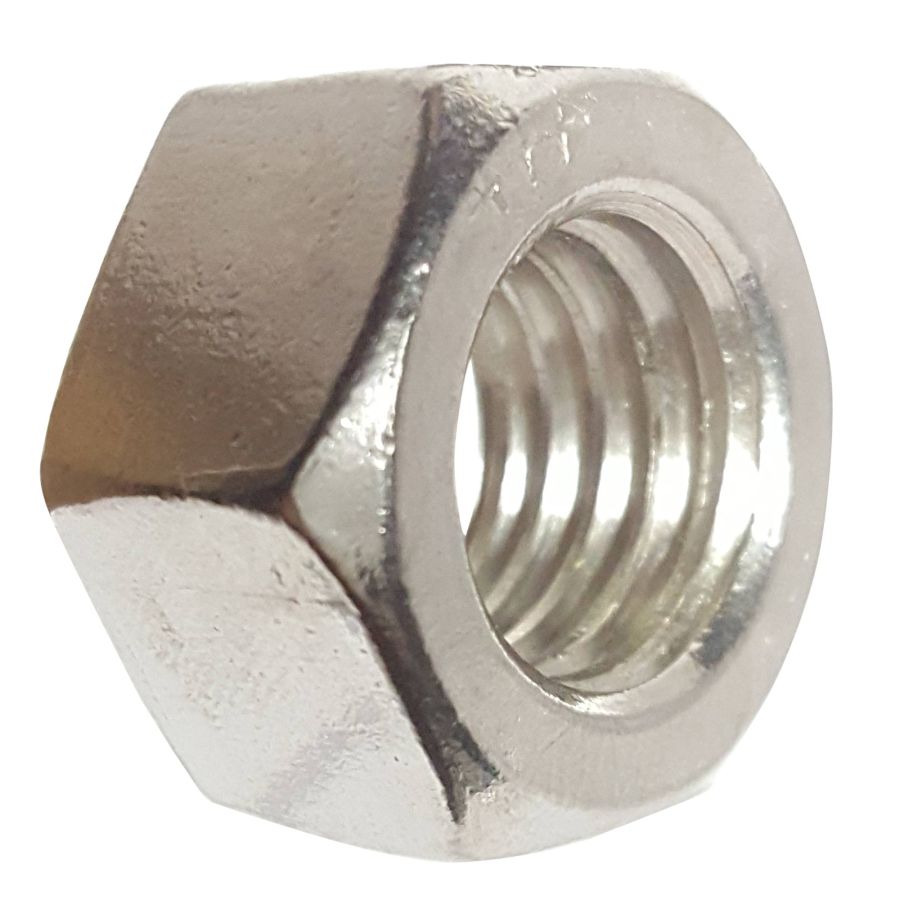5/16-24 Hex Nut Stainless Steel Grade 18-8 Full Finished Qty 50 
