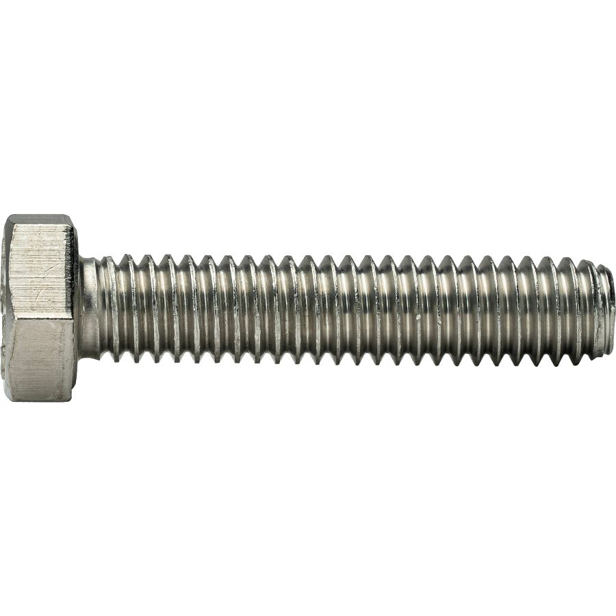 Hex Bolts Full Thread Stainless Steel 1/4-20 X 3/4" Qty 10 