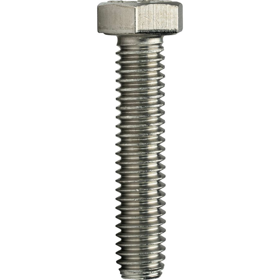 Hex Bolts Tap Stainless Steel Full Thread 7/16-14 x 1" Qty 25 