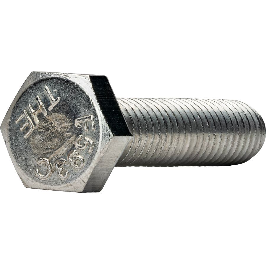 Hex Bolts Tap Stainless Steel Full Thread 3/8"-16 x 1-1/2" Qty 25 