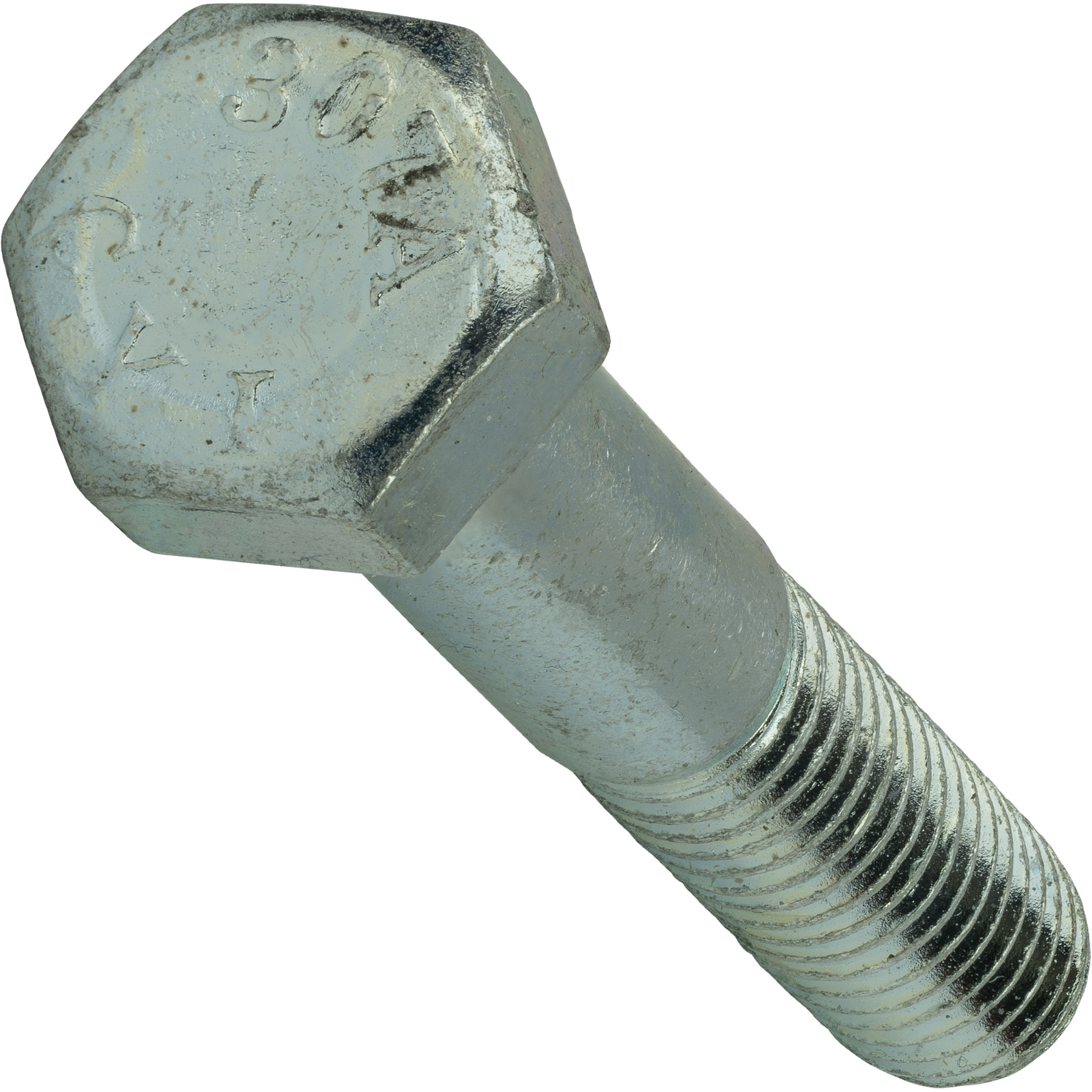 3/4"-10 Hex Head Bolts Zinc All Lengths 1In 1-1/4In 1-1/2In 2In up to 24 Inch 