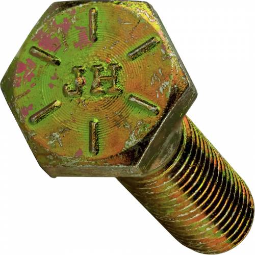 1-1/2-12 Grade 8 Finished Hex Nuts, Electro Zinc Plated Steel, Yellow Chromate Finish, Quantity 1 by Fastenere, Hex & Machine Screw Nuts - Canada