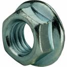 Image of item: Standard Serrated Flange Lock Nuts Grade 2 Zinc Plated