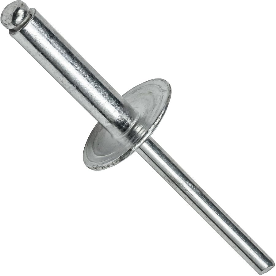 Metal Magery Quantity 100 Large Flange Head Aluminum Open End Pop Rivets 3/16 x 3/4 100 QTY 0.626-0.750 Inch Grip Range Metal Magery Quantity 100 Large Flange Head Aluminum Open End Pop Rivets 3/16 x 3/4 100 QTY 0.626-0.750 Inch Grip Range