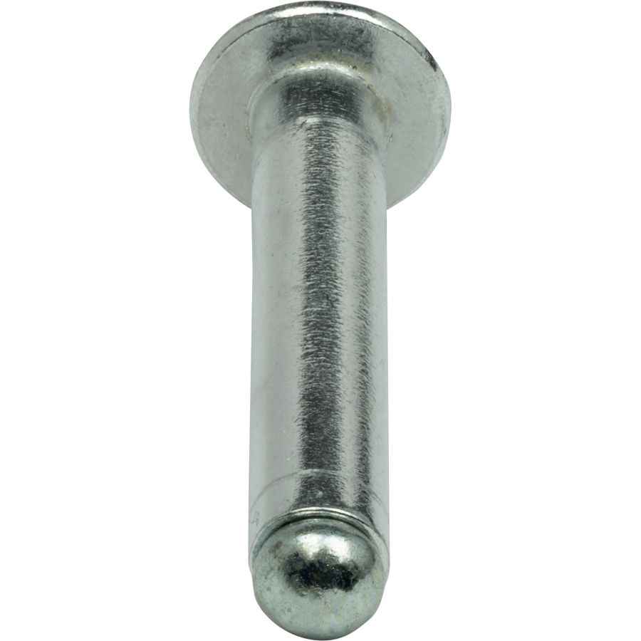 White Dome Head Pop Rivets Aluminium Body - Steel Mandrel