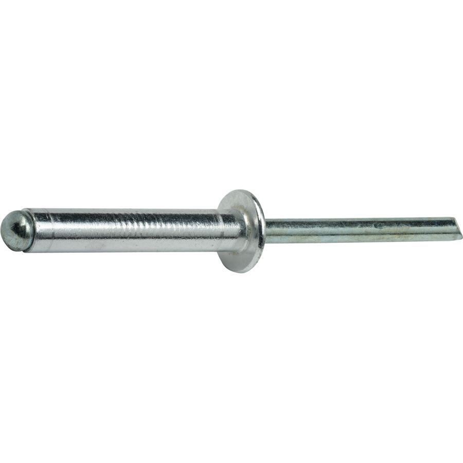 Pop Rivets 3/16 x 7/8 Size Aluminum Body Steel Mandrel Dome Head Blind Set of 100 Pop Rivets 3/16 x 7/8 Size Aluminum Body Steel Mandrel Dome Head Blind Set of 100