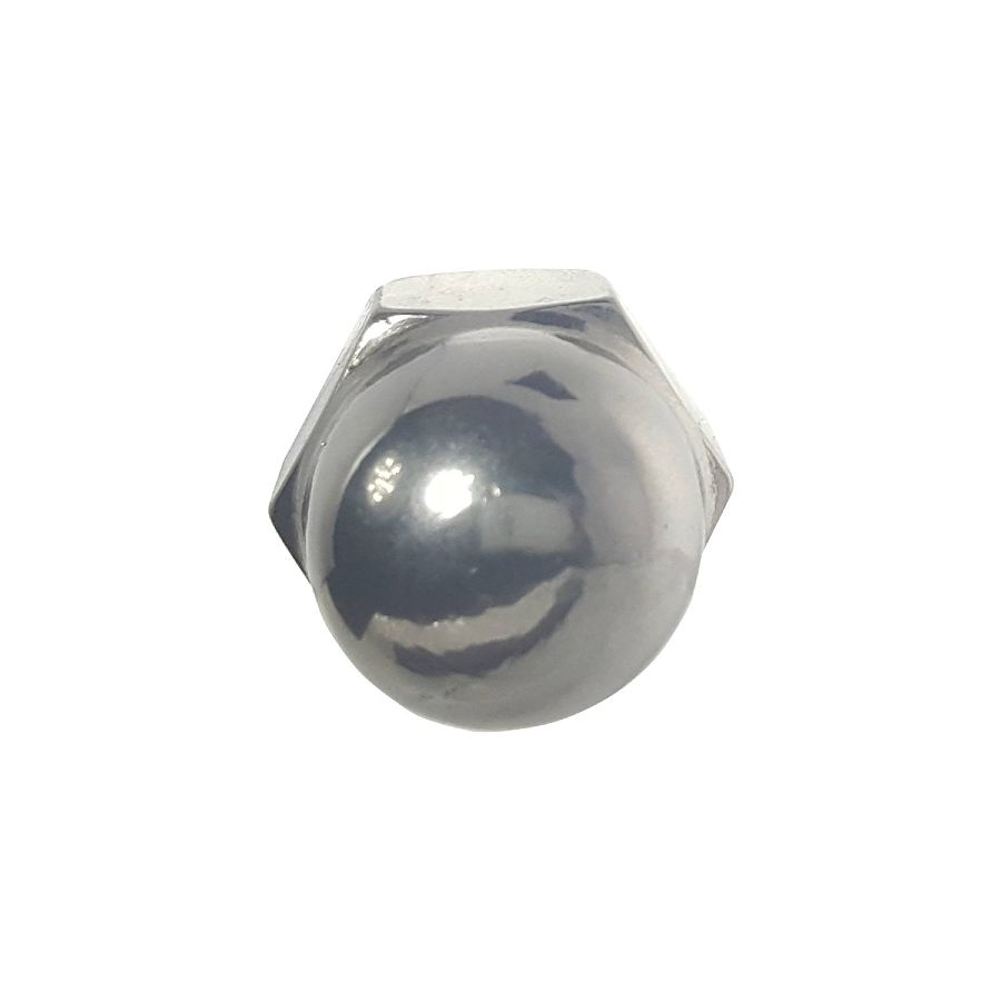 Stainless Steel  Acorn Cap Hex Nuts NC 3/8-16 Qty-25 