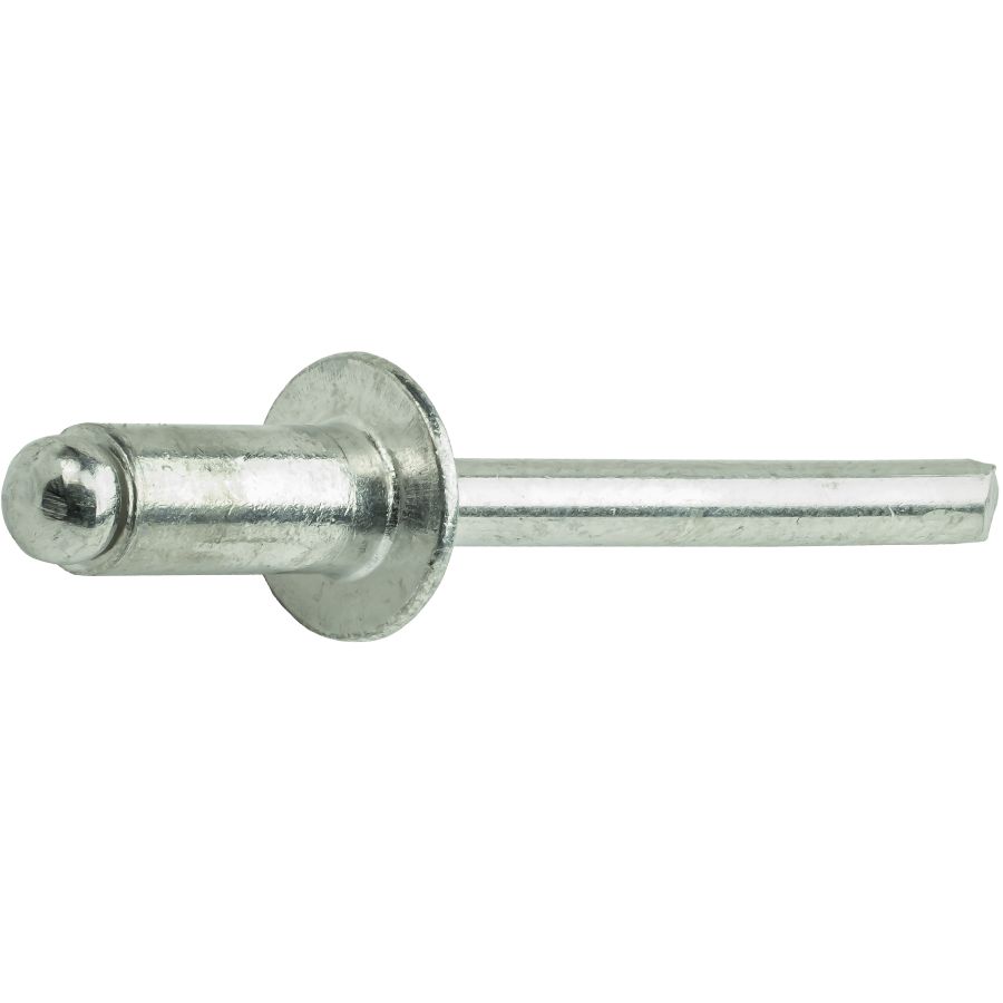 Aluminum Pop Rivets 3/32" x 1/4" Dome Head Blind 3-4 Gap .126-.250 Qty 100 