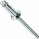 Image of item: 1/8" Countersunk Head Pop Rivets Aluminum Body Steel Mandrel