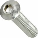 Image of item: 0-80 Button Head Socket Cap Screws Stainless Steel 18-8