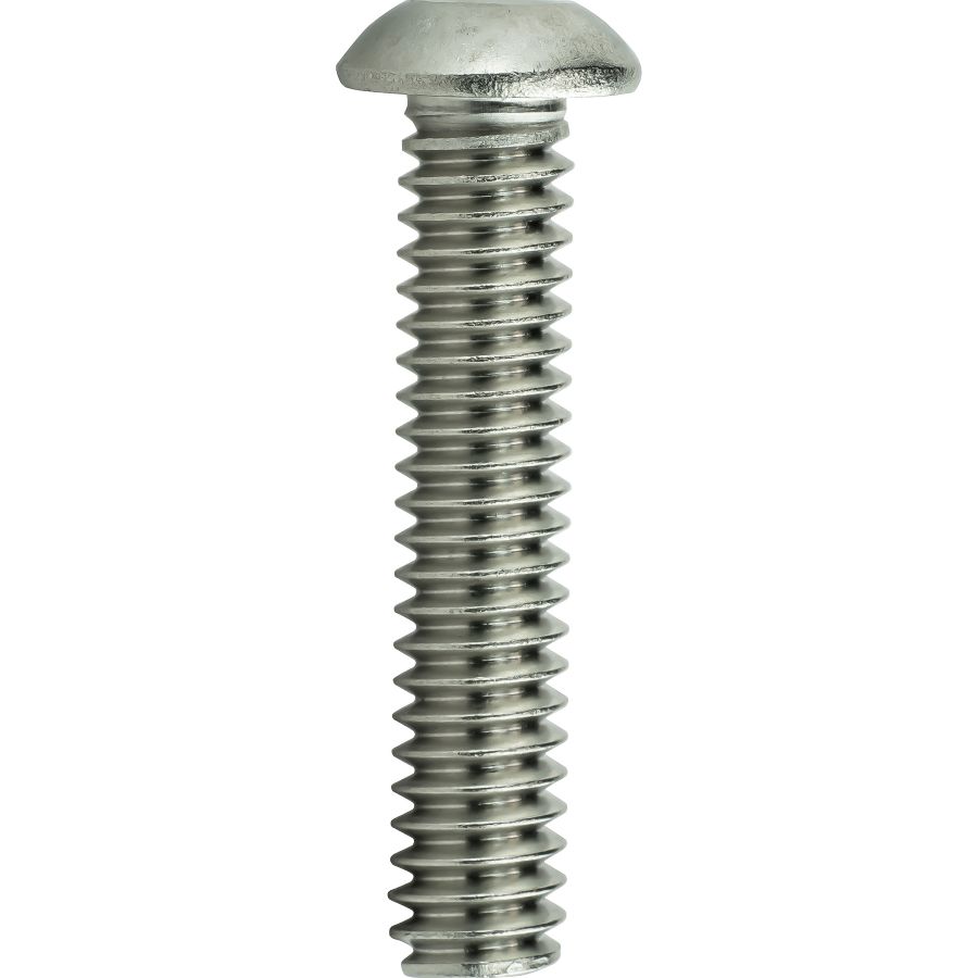 M10-1.50 x 50MM Button Head Socket Cap Screws ISO 7380 Stainless Steel Qty 50 