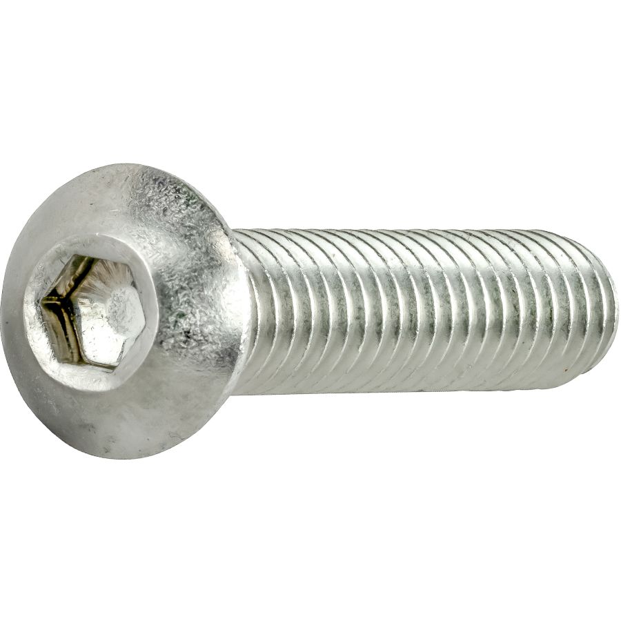 5/16-24 Chrome Button Head Socket Cap Screws