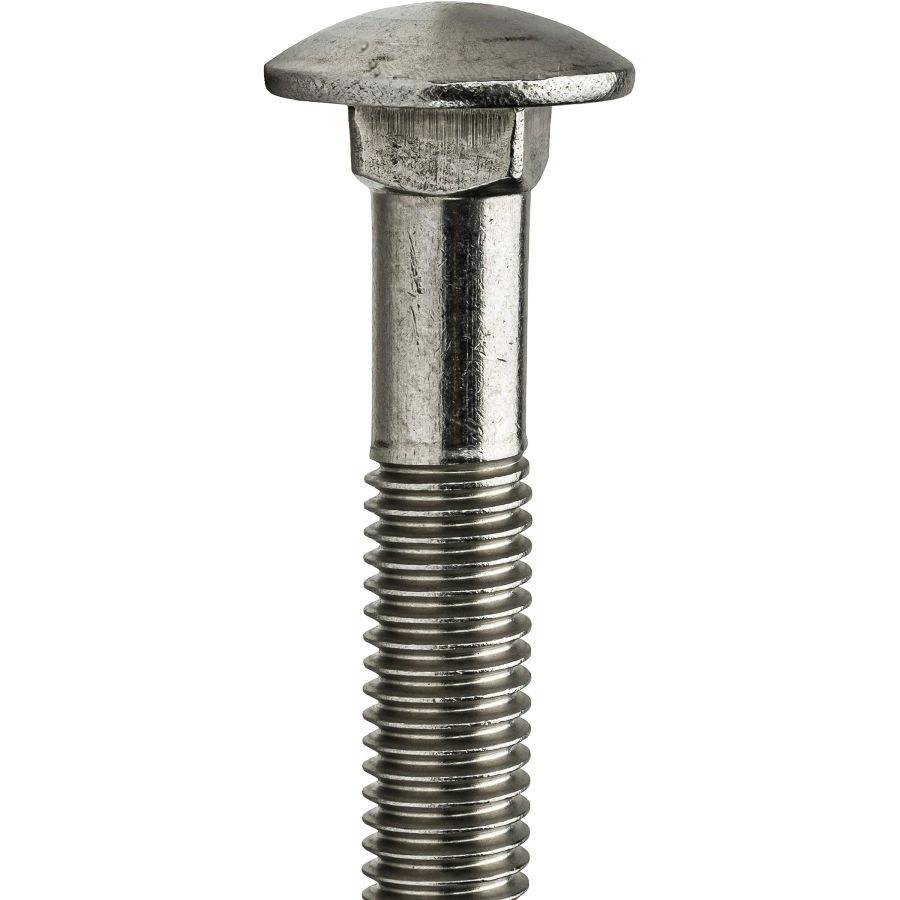 316 Stainless Steel Carriage Bolt Screw 1/2"-13 x 7" Length 
