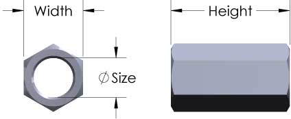 coupling nuts