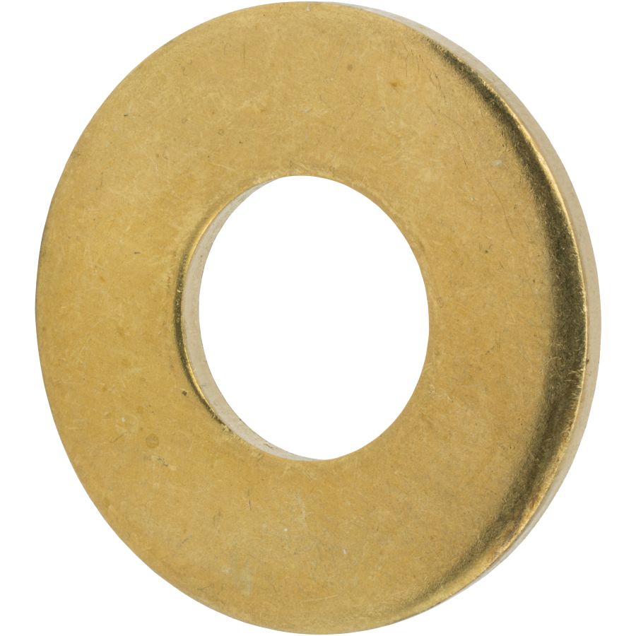 3/8" Flat Washers Solid Brass Qty 50