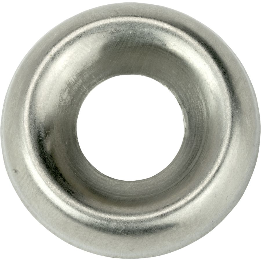 50 1/4 COUNTERSUNK FINISHING WASHERS 18-8 STAINLESS STEEL 