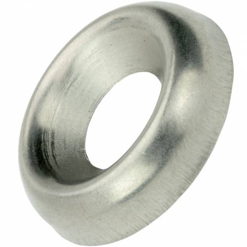 Stainless Steel Cup Washer Finishing Countersunk #10 Qty 250 