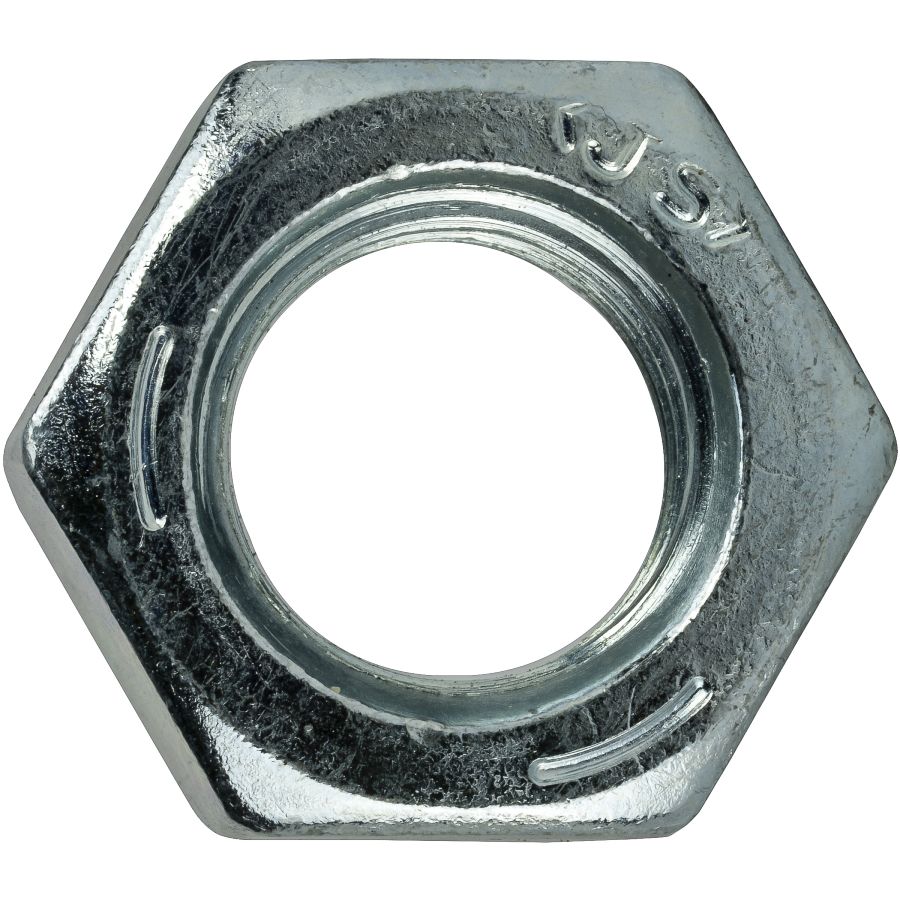 1/2"-20 Grade 5 Finished Hex Nuts Electro Zinc Plated Steel Qty 100 