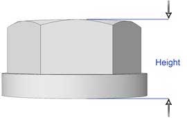 2d flange nuts