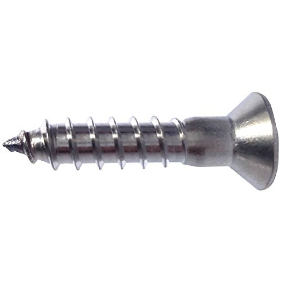 Stainless Steel Wood Screws #14 x 1-1/2 Phillips Flat Head Wood Screws 316 Marine Stainless Steel 25 Pcs Quality Metal Fast Stainless Steel Wood Screws #14 x 1-1/2 Phillips Flat Head Wood Screws 316 Marine Stainless Steel 25 Pcs Quality Metal Fast