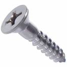 Image of item: #4 Phillips Flat Head Wood Screws Stainless Steel 18-8