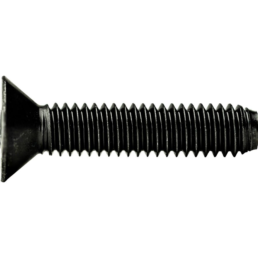 8-32 x 1" Flat Head Socket Cap Screws Grade 8 Steel Black Oxide Qty 100 