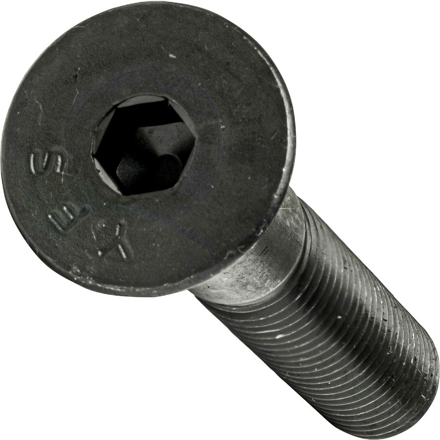 1//4-28x2 Button Head Hex Socket Cap Screws Alloy Steel Black 8