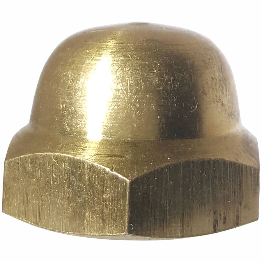 10/24  NC Hex Nut Brass 500 count 