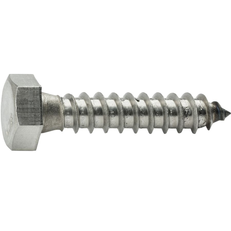 Hex Head Lag Screws 3/16'' X 1-1/2'' Inch, Stainless Steel Black Lag Bolt Wood Screws 25PCS - View #6