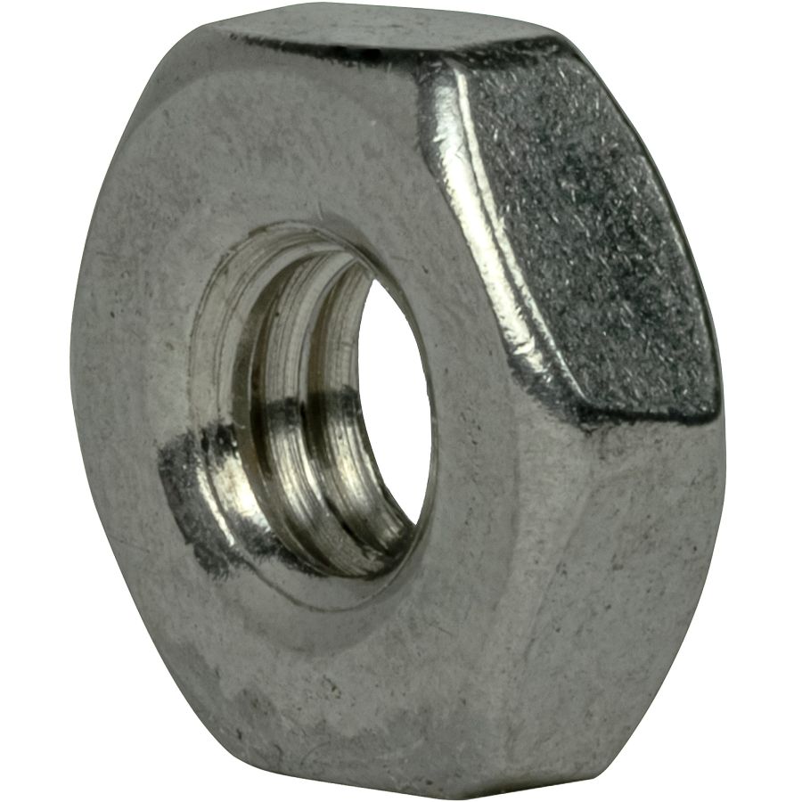 #8-32 Hex Machine Screw Nuts Grade 2 Electro Zinc Plated Steel Qty 100 