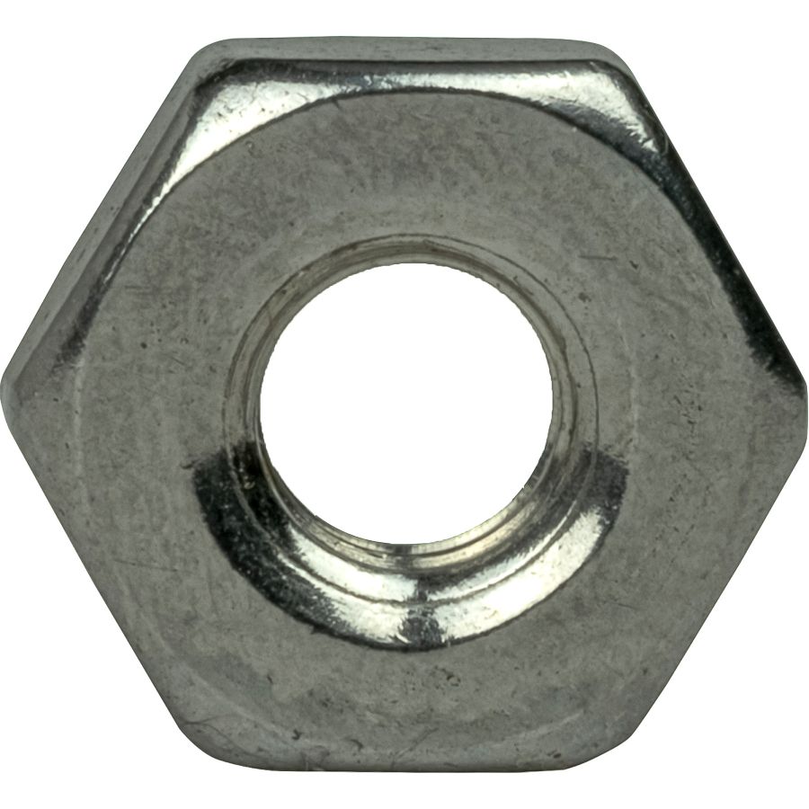 Qty 100 Stainless Steel Hex Machine Screw Nut Small Pattern #0-80 
