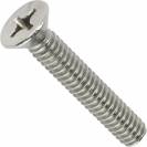 Image of item: 0-80 Phillips Flat Head Machine Screws Stainless Steel 18-8