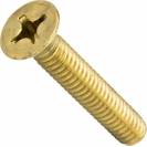 Image of item: 4-40 Phillips Flat Head Machine Screws Solid Brass