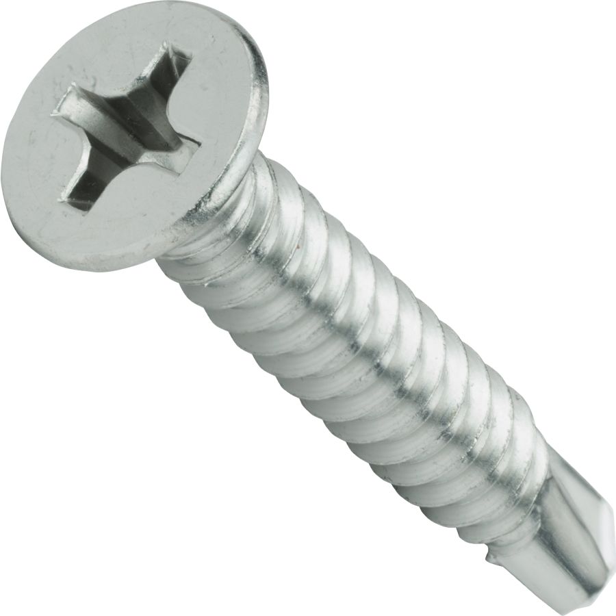 14 (1/4) Stainless Steel Phillips Flat Head Wood Screws