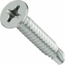 Image of item: #6 Phillips Flat Head Self Drilling Tek Screws Stainless Steel 410
