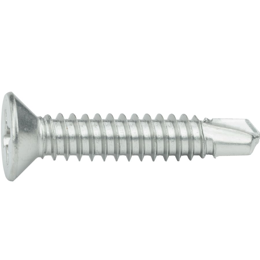 25 Details about    #10 x 1-1/2 Phillips Flat Head Self  Drilling TEK Screw Stainless Steel 