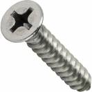 Image of item: #0 Phillips Flat Head Sheet Metal Screws Stainless Steel 18-8