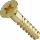 Image of item: #2 Phillips Flat Head Wood Screws Solid Brass