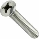 Image of item: 4-40 Phillips Oval Head Machine Screws Stainless Steel 18-8