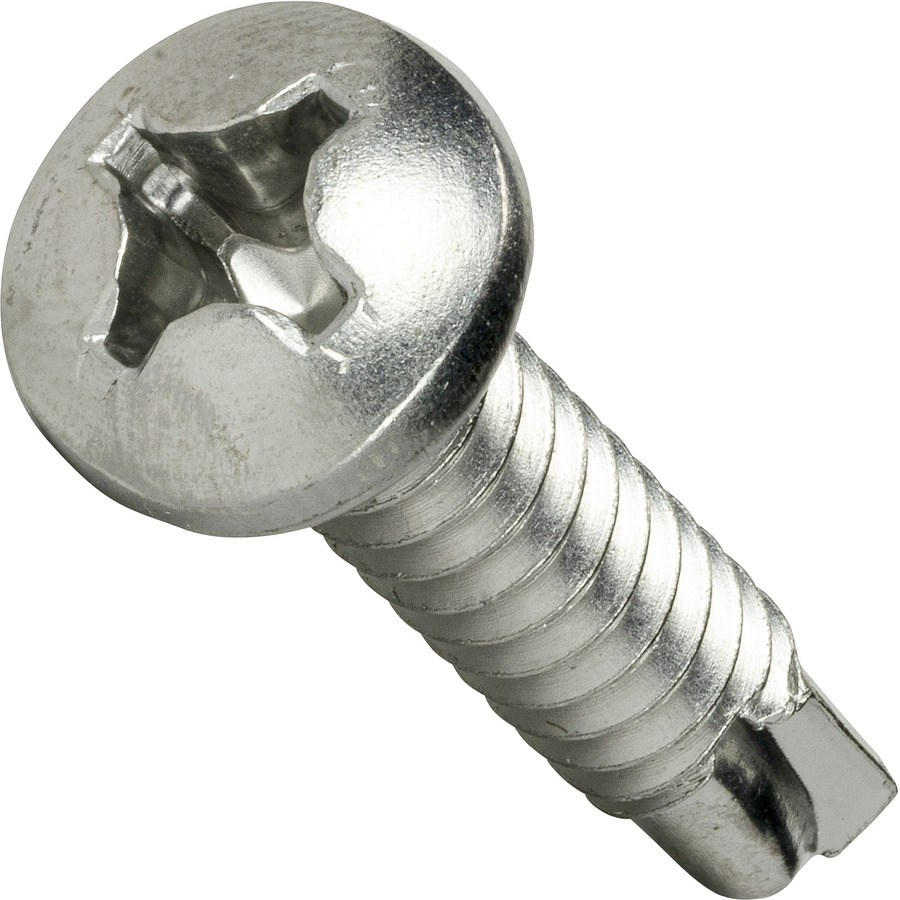 #6 x 3/8" Phillips Pan Head Self Drilling Screws DIN7504-N 410 Stainless Steel 
