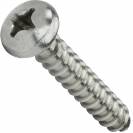 Image of item: #0 Phillips Pan Head Sheet Metal Screws Stainless Steel 18-8