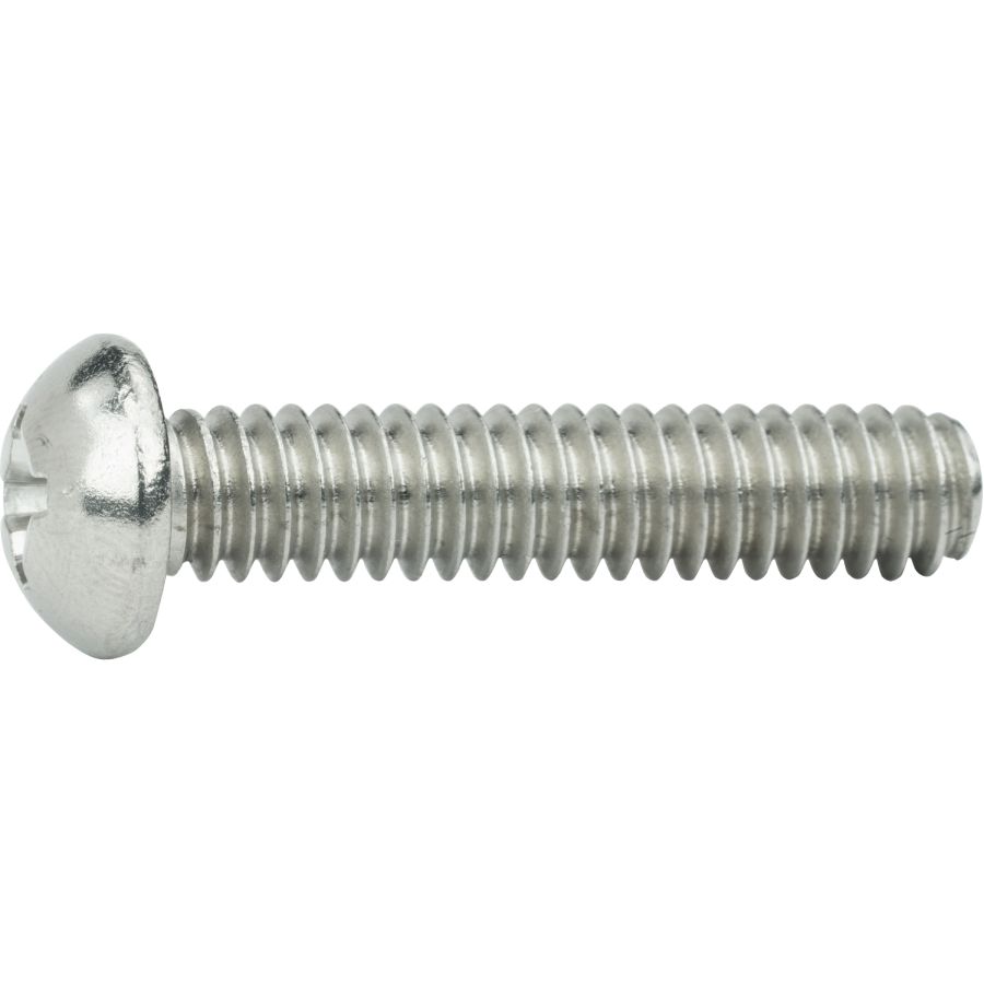 10-32 x 3" Phillips Round Head Machine Screws Stainless Steel 18-8 Qty 50 