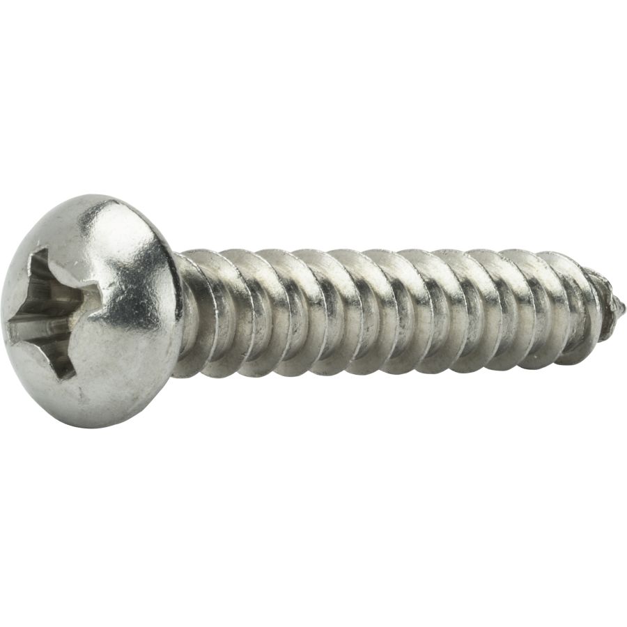 GM Chrome Phillips Trim Screws – 8 X 3/4, #6 Oval Head With Loose Washer – East Coast Bolts