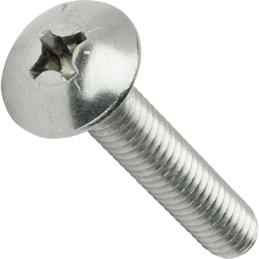 8-32 x 1/4" Phillips Round Head Machine Screws Stainless Steel 18-8 Qty 100