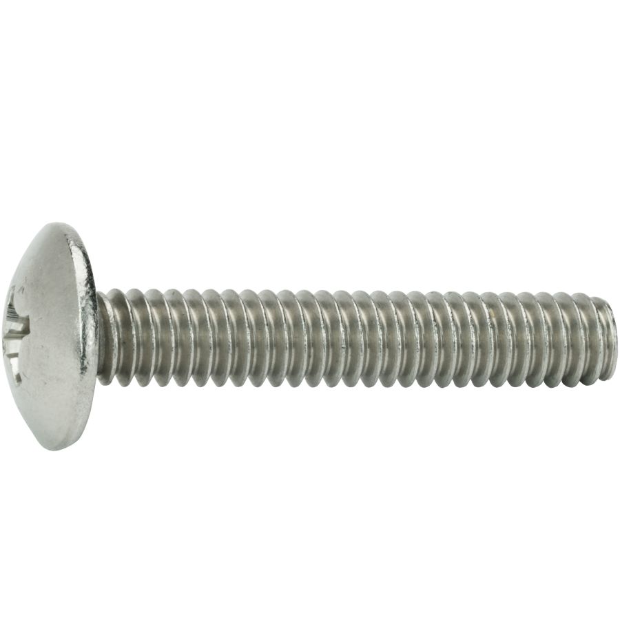 6-32 x 3/8" Phillips Oval Head Machine Screws Stainless Steel 18-8 Qty 100 