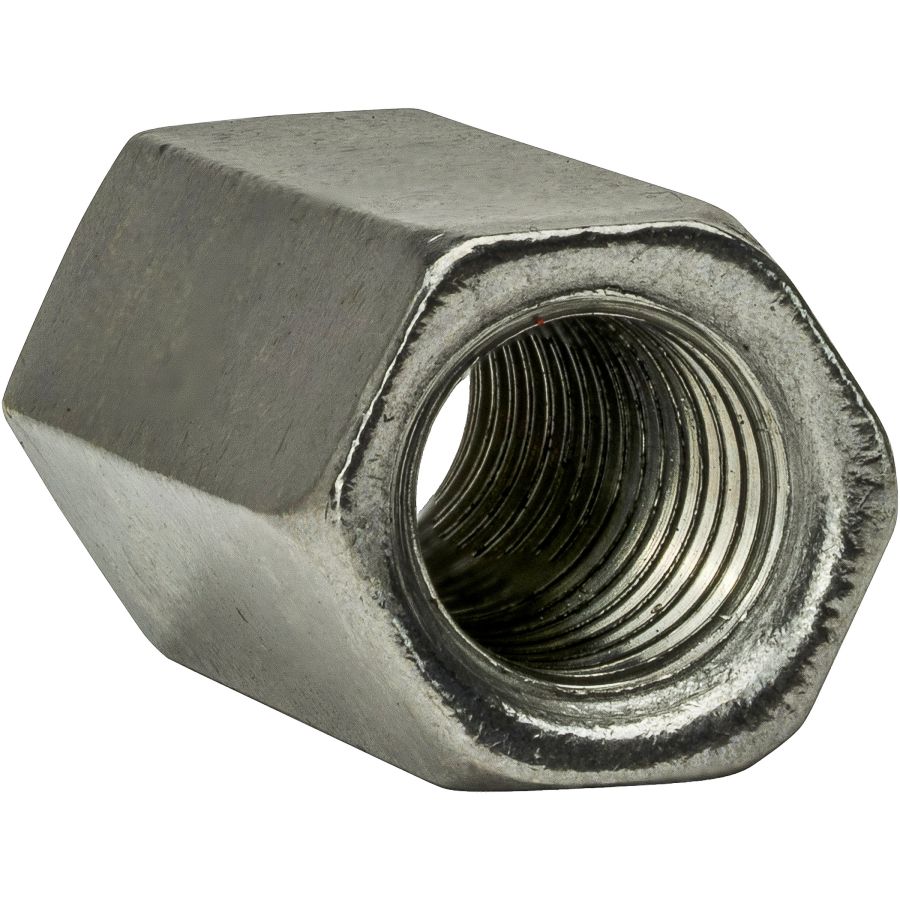 #8-32 x 5/8 x 3/8 Coarse Thread Hex Rod Couping Nut Stainless Steel 18-8 Pk 125 #8-32 x 5/8 x 3/8 Coarse Thread Hex Rod Couping Nut Stainless Steel 18-8 Pk 125